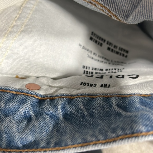 Grlfrnd Chloe High Rise Pleated Wide Leg in Sawtelle size 29 - Picture 10 of 10